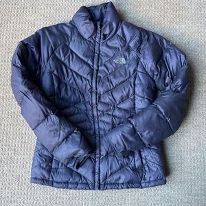 North Face Purple 550 Jacket